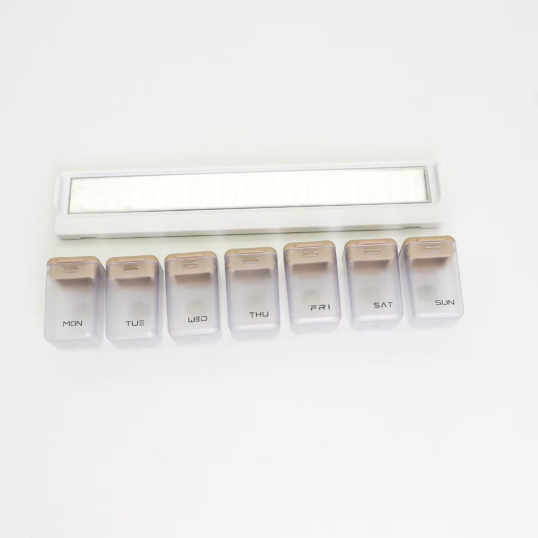 Magnetische pillendoos per week